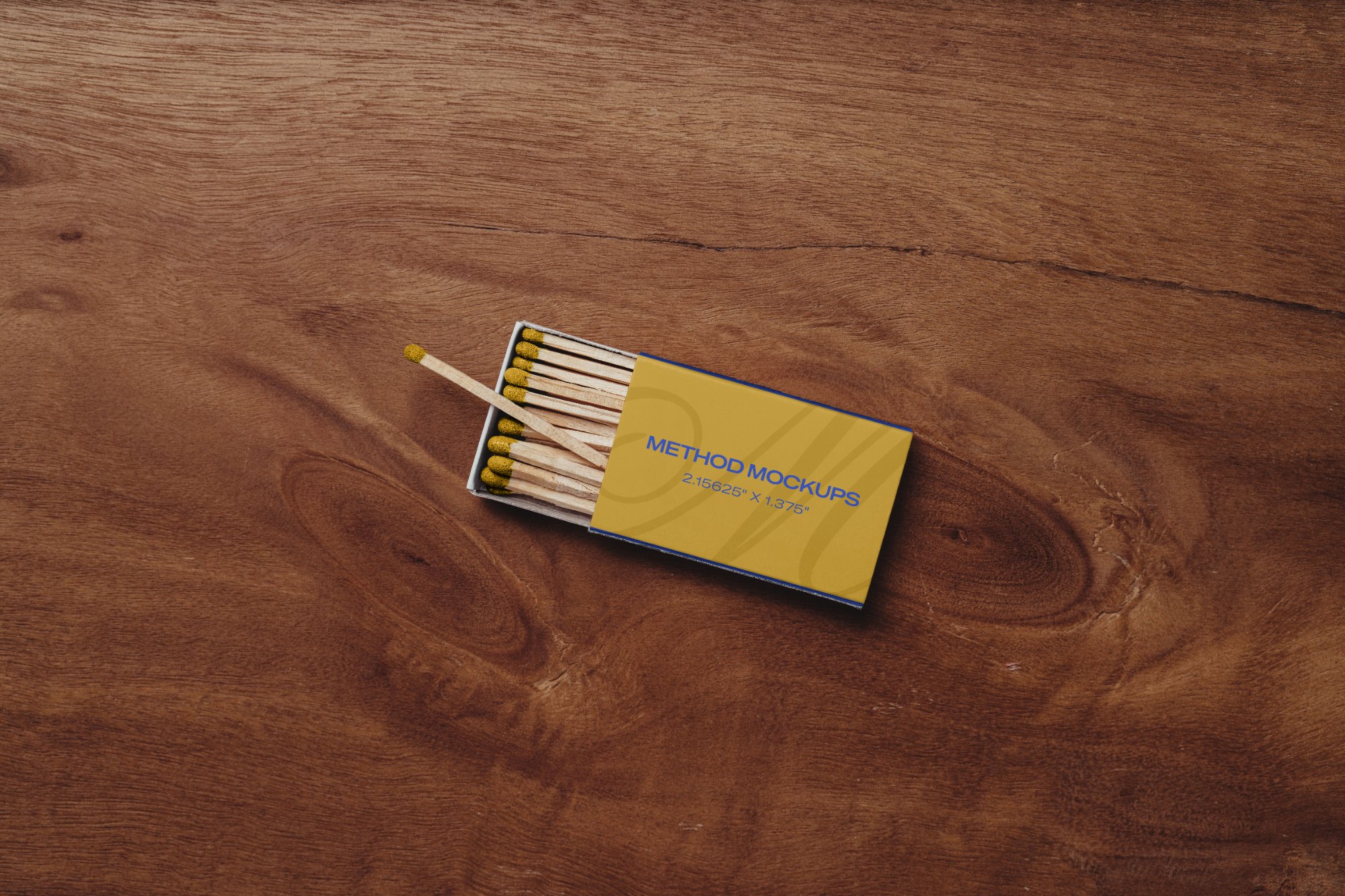 Matchbox Mockup — Minimal Overhead, alternate color