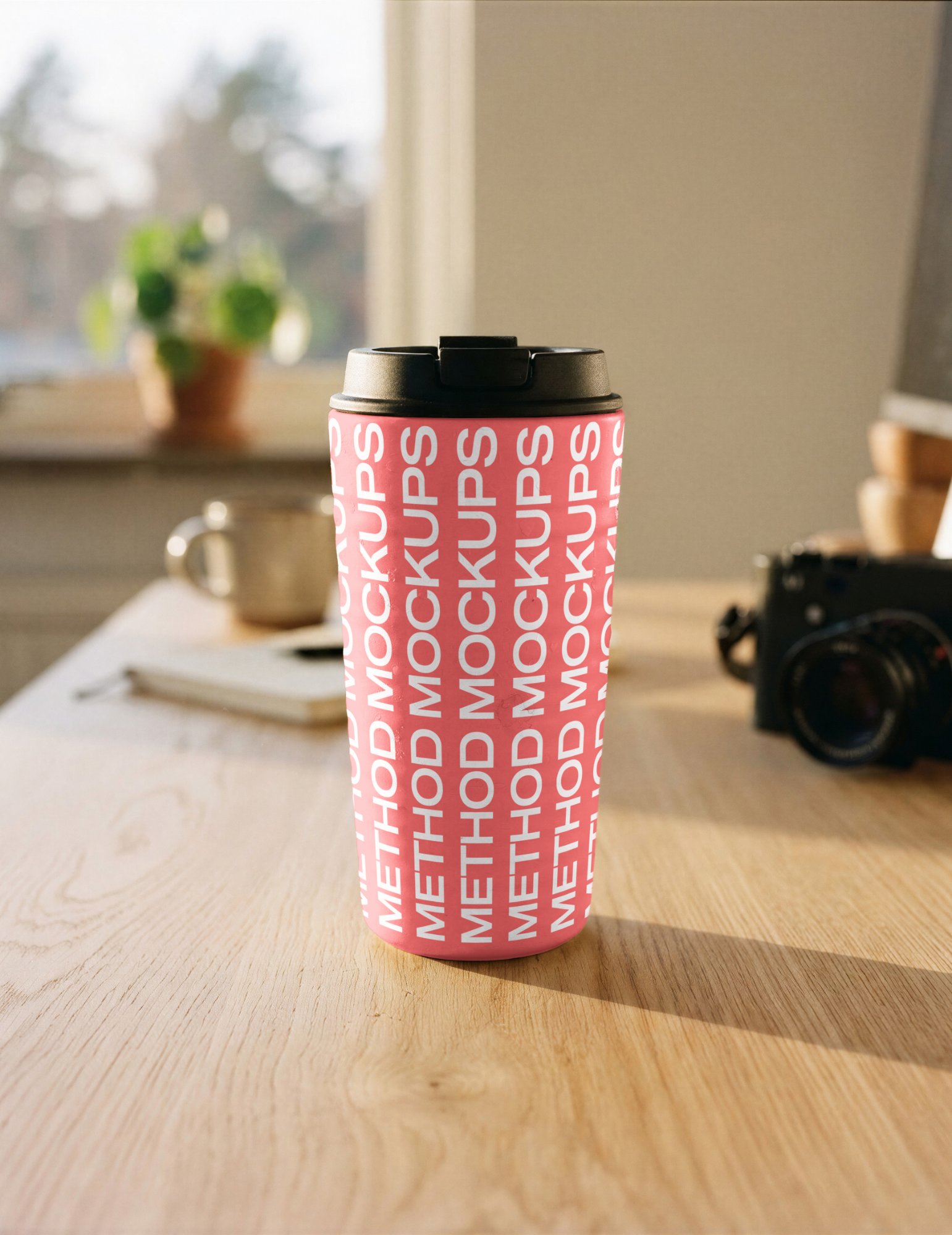Travel Tumbler Mockup, alternate color